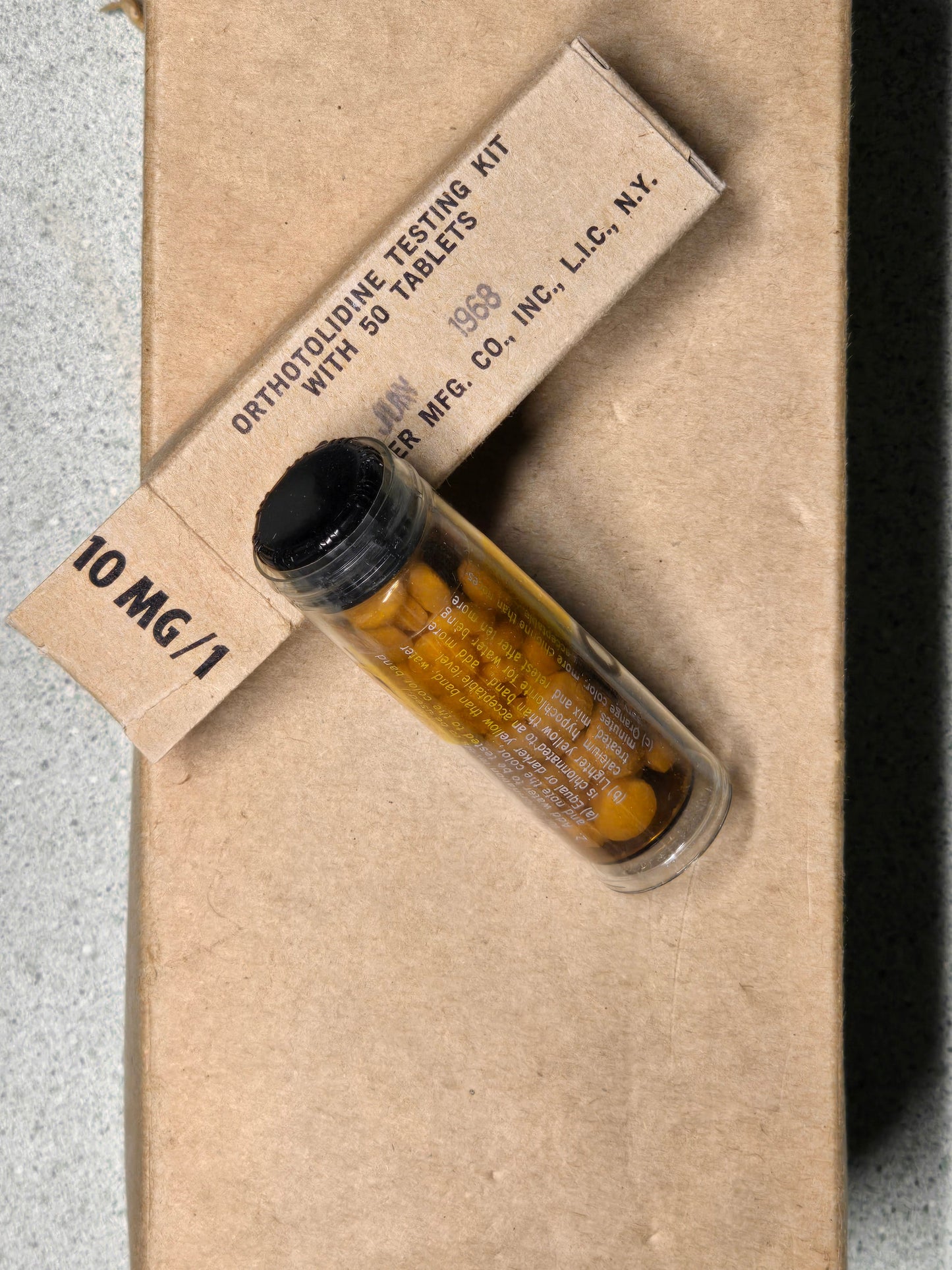US Surplus Chlorination/Purification Kit Vietnam War