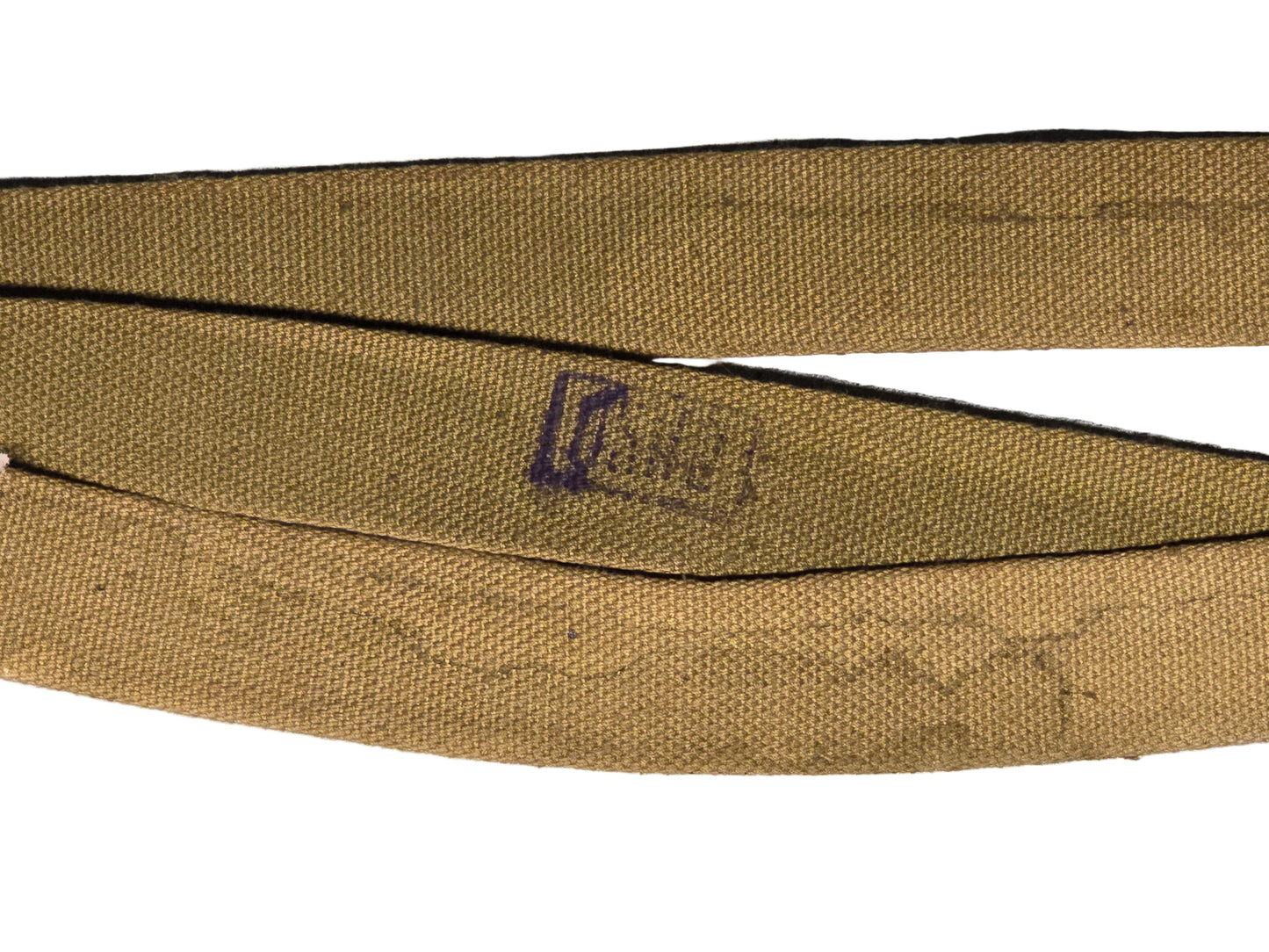 Russian Mosin nagant sling
Brown belt with a visible brand logo on a gray backgrounds