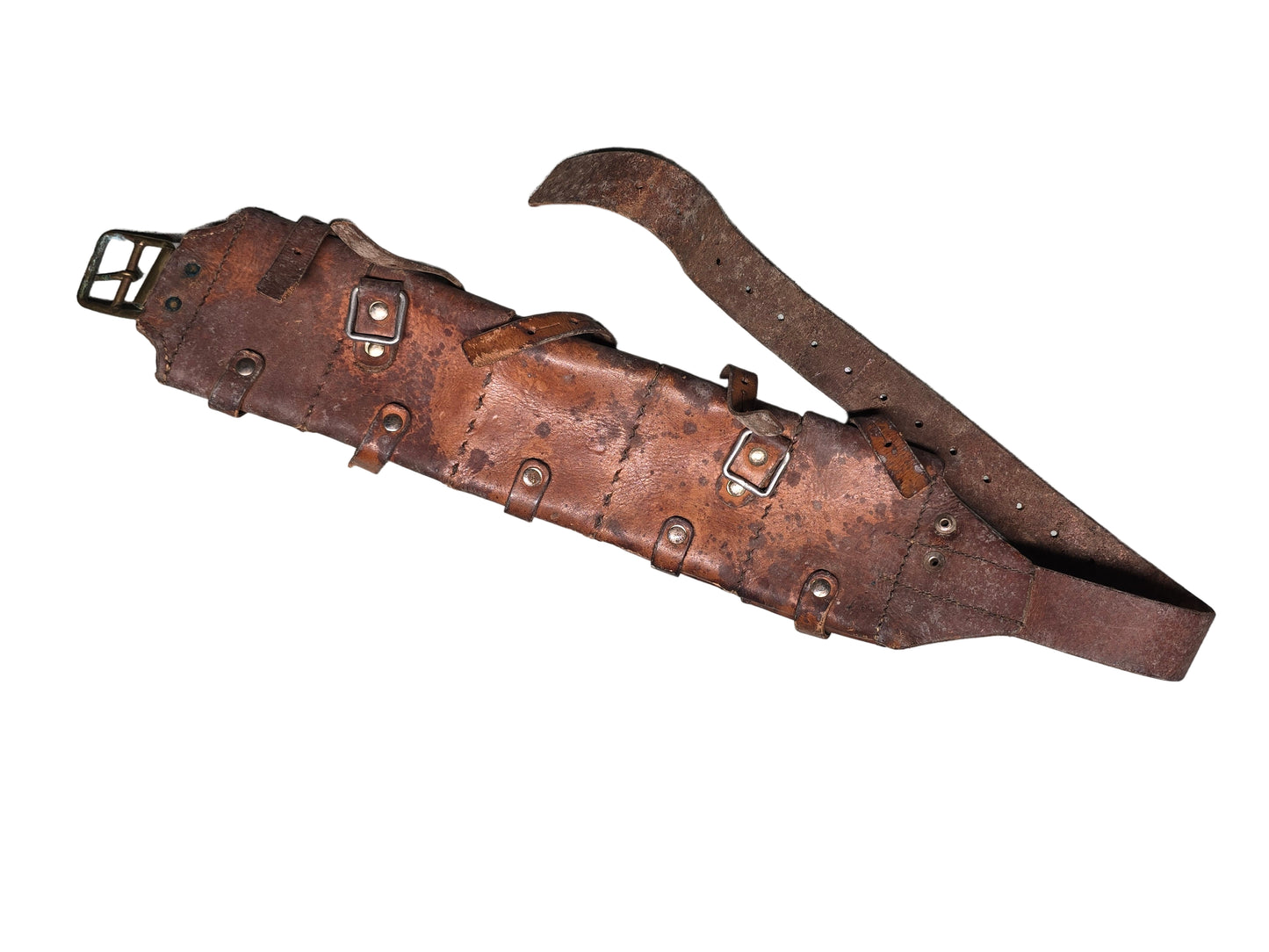 WW1 Swedish Mauser Bandolier, Leather