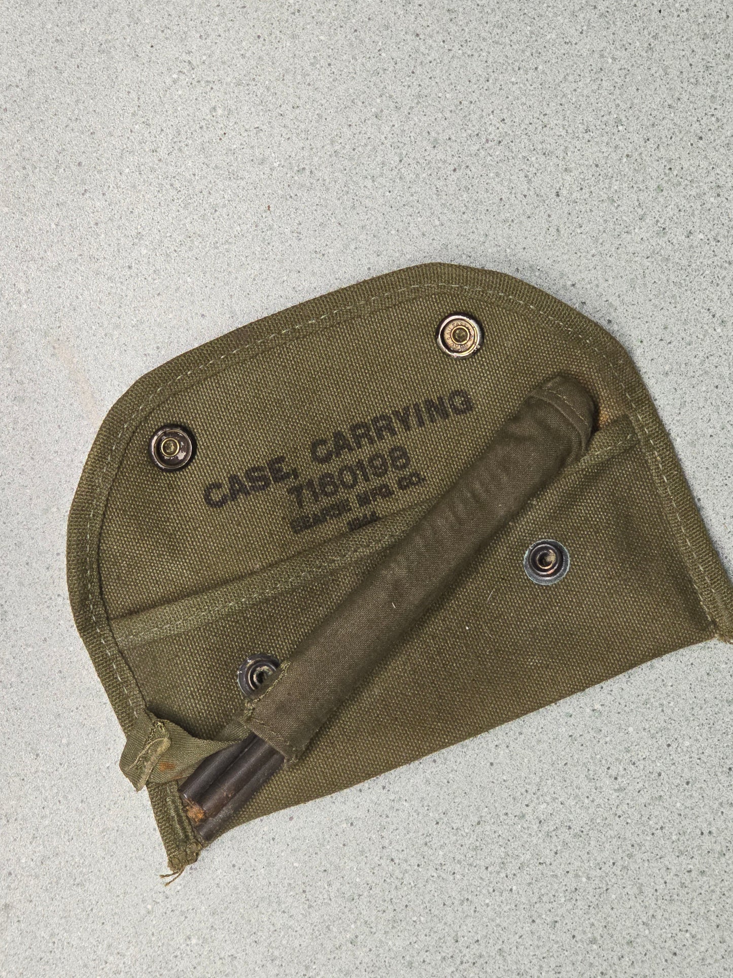 USGI Early M1 Garand Cleaning Kit w/ Pouch