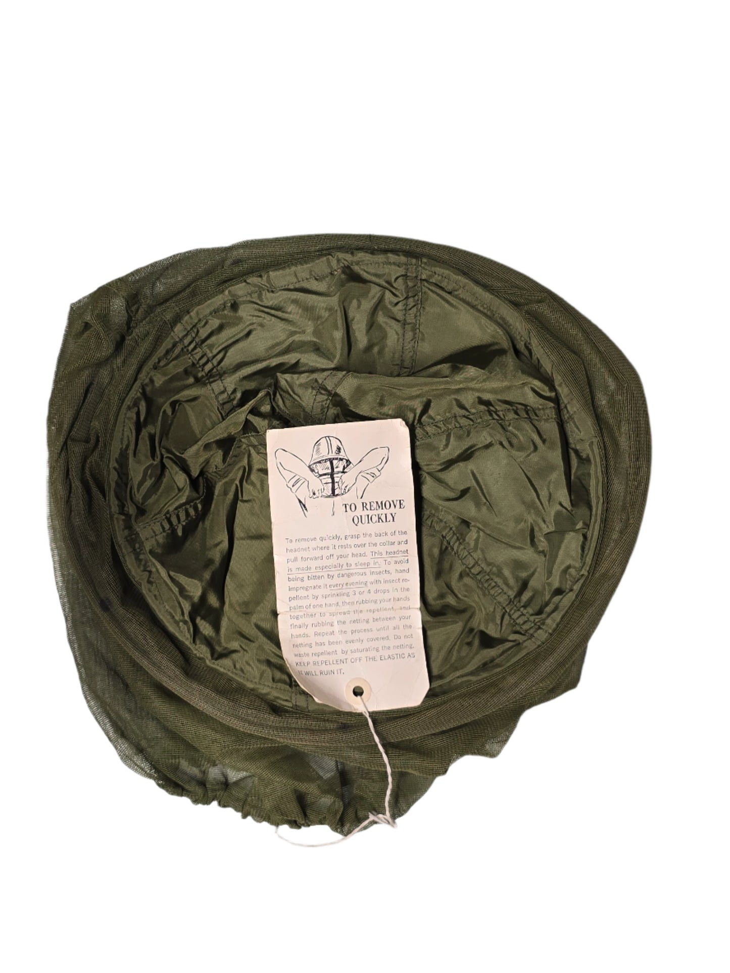 U.S. Military Jungle Insect Headnet