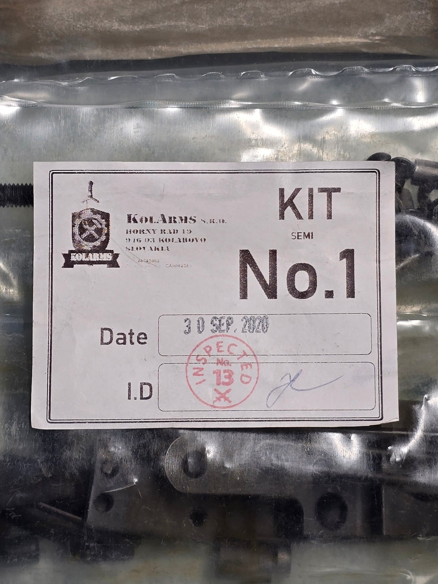 KA-17 AK-47 Slovakian Parts Kit