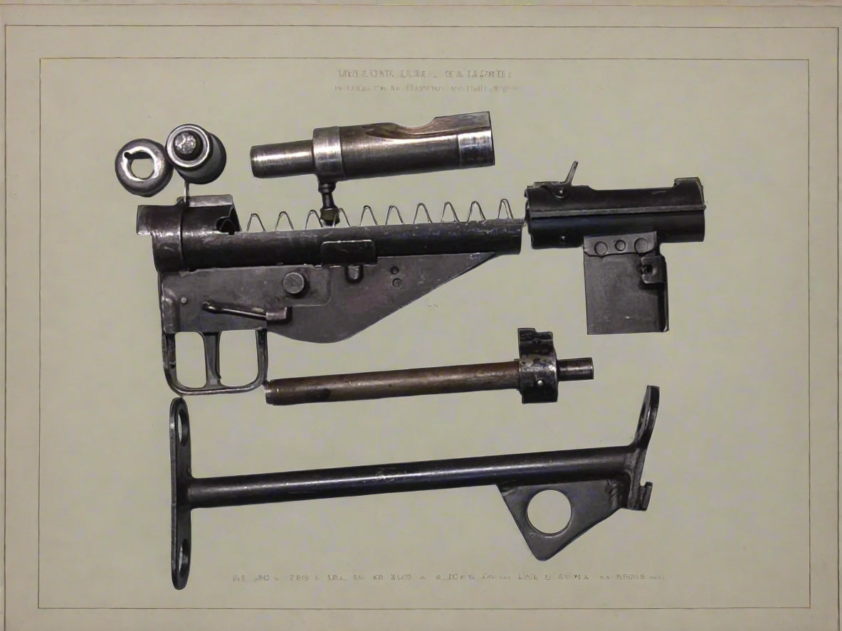 S.T.E.N Mark 3 + New Sping set + Mag