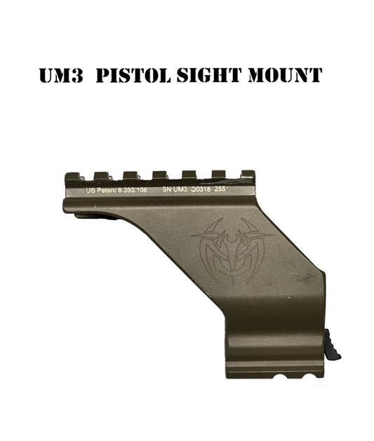 UM3 1913 Picatinny optic mount
