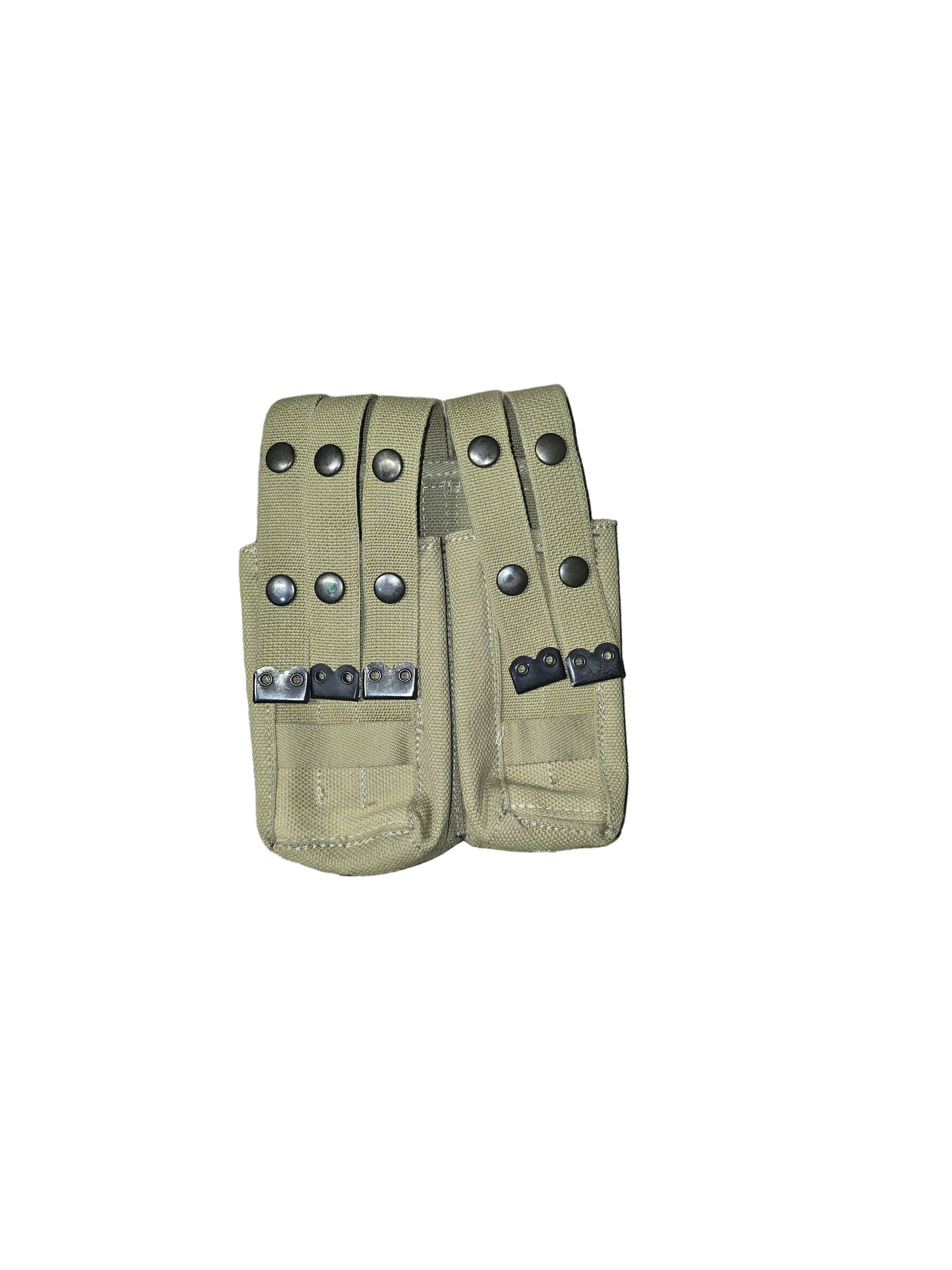 Israeli Surplus Khaki 5-Cell Magazine Pouch