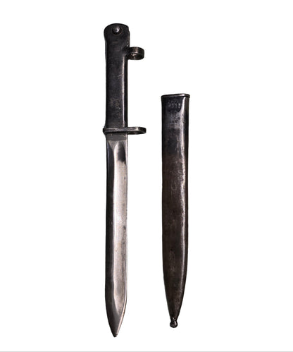 Ersatz Turkish G1 FAL Double Ring Bayonet & Scabbard