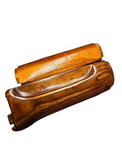 Russian "Krinkov" AKS-74U Wood Handguard set, Complete