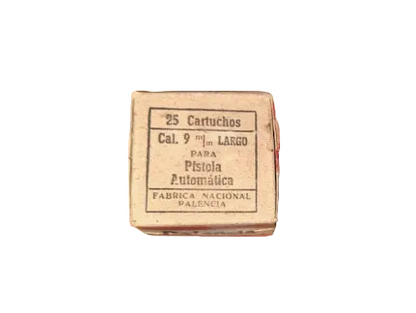 9mm Largo Spanish Military Surplus FNP Ammo 1940-1951