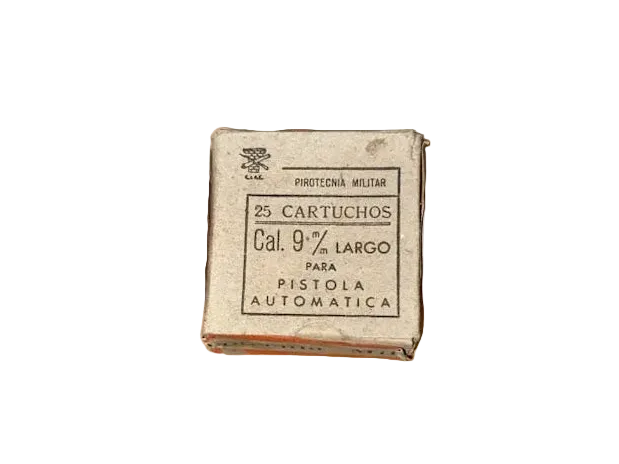 9mm Largo Spanish Military Surplus FNP Ammo 1940-1951