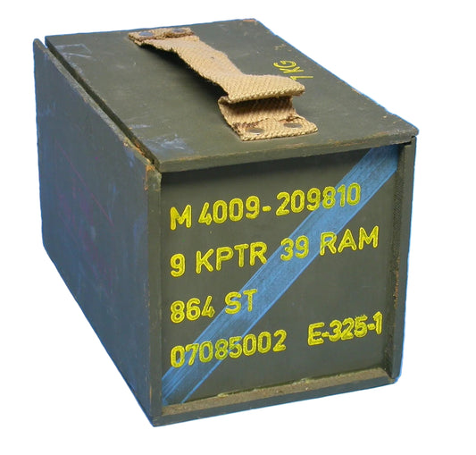 9mm Swedish KPTR M39 Submachine Gun training Ammo