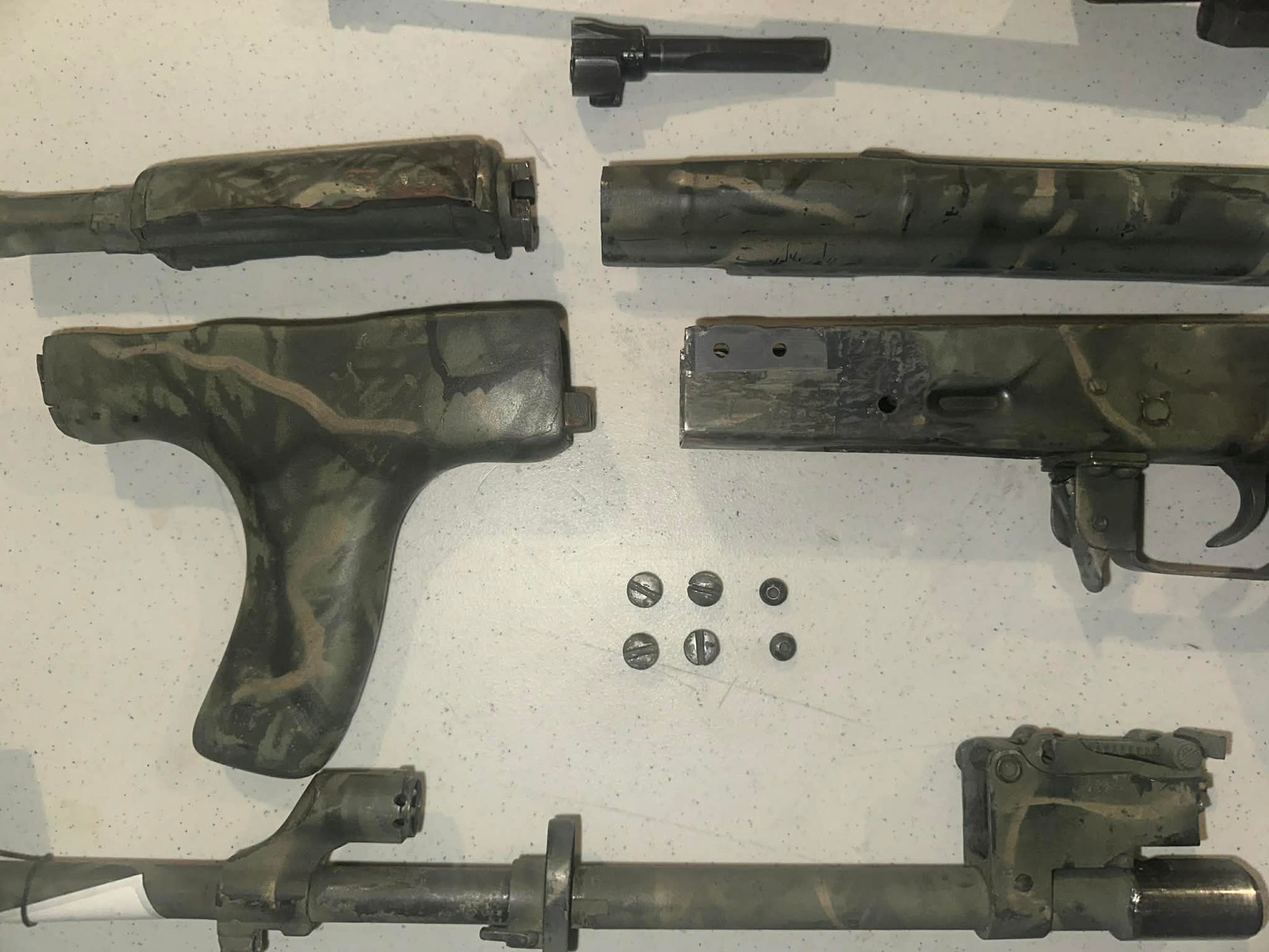 Camo Md63 Romanian Parts Kit. D, Ligatti collection.