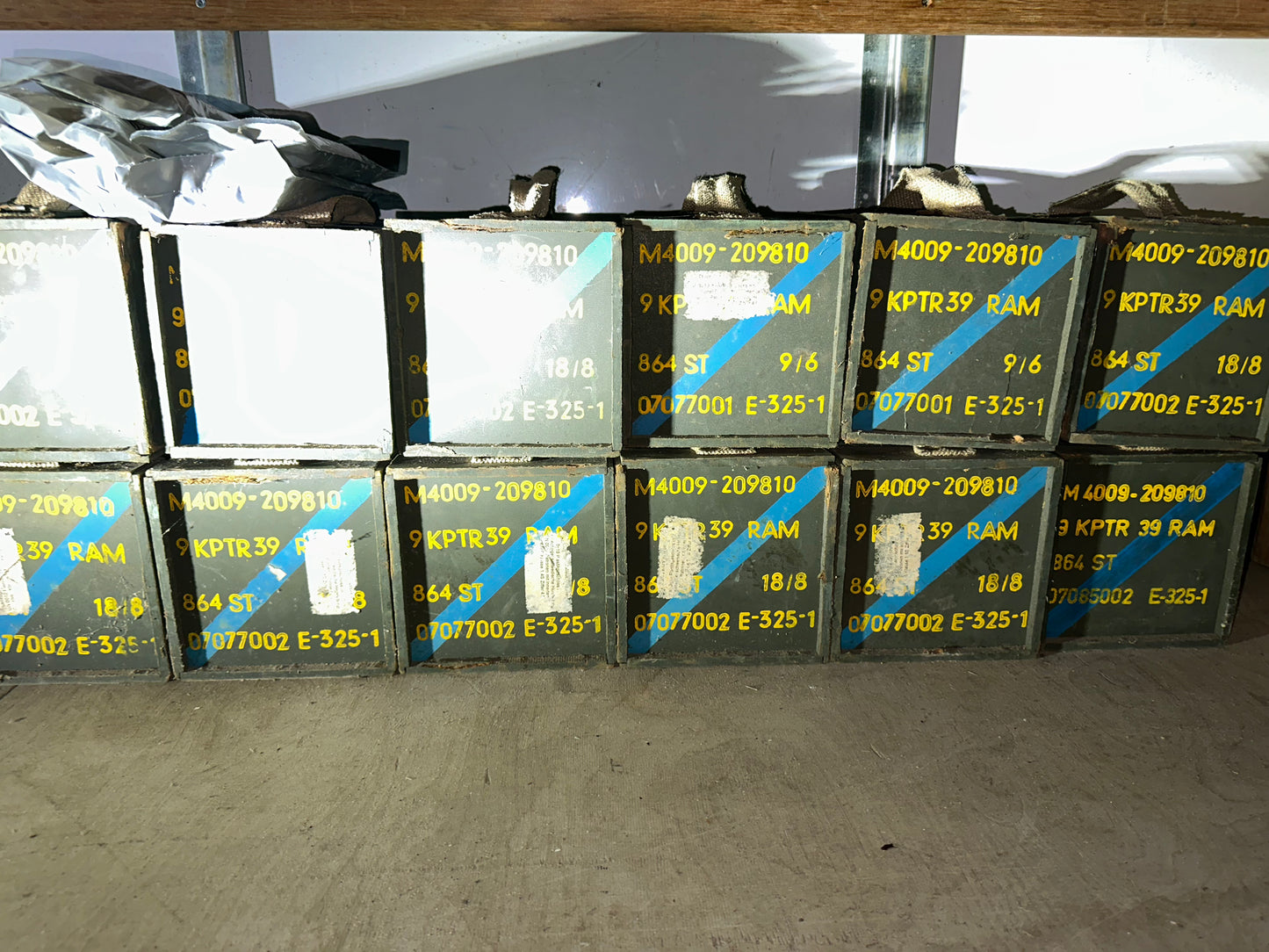 9mm Swedish KPTR M39 Submachine Gun training Ammo