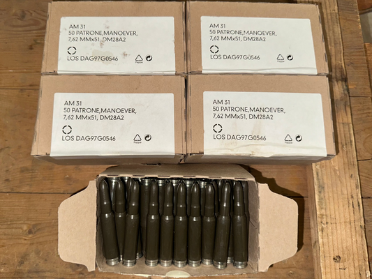 7.62x51 Hk-AM31 German Surplus Plastic Blanks