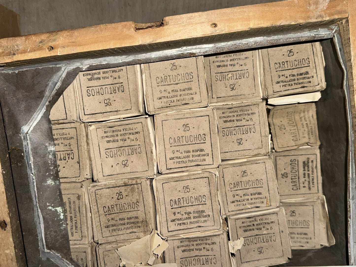 9mm Spanish "STAR Z-70B" Military SMG Surplus Ammo