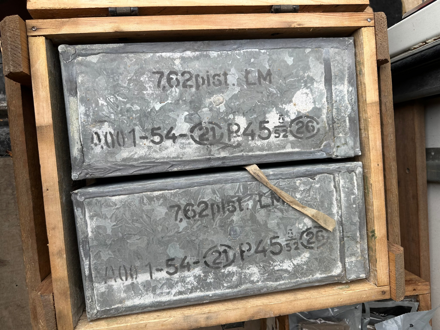 7.62x25 Tok. PolishSurplus, Factory (12/26) Brass case FMJ Ammo