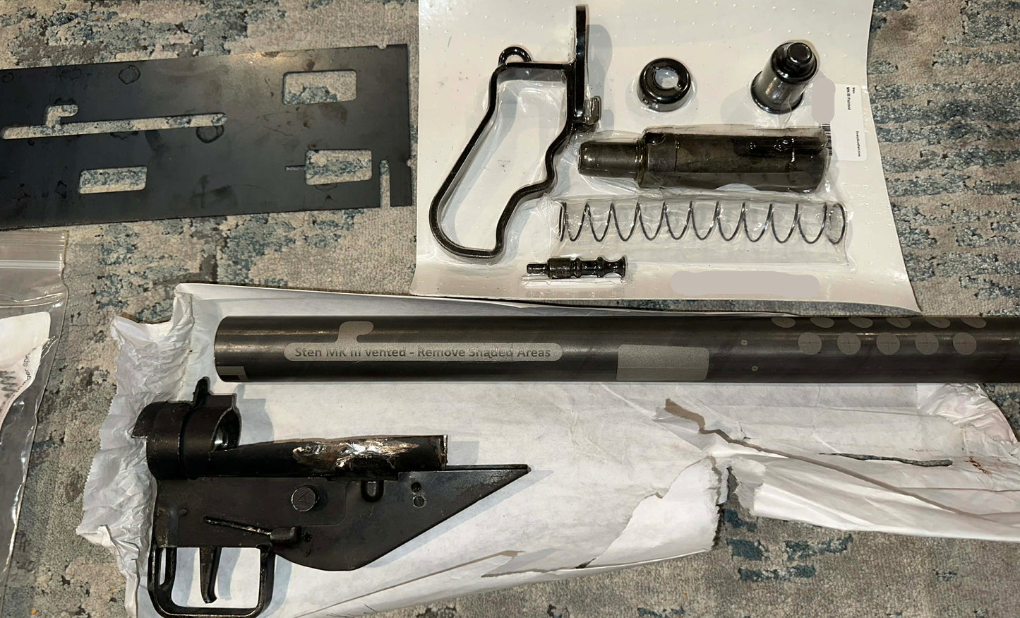 STEN Mark 2/3, Parts Set
