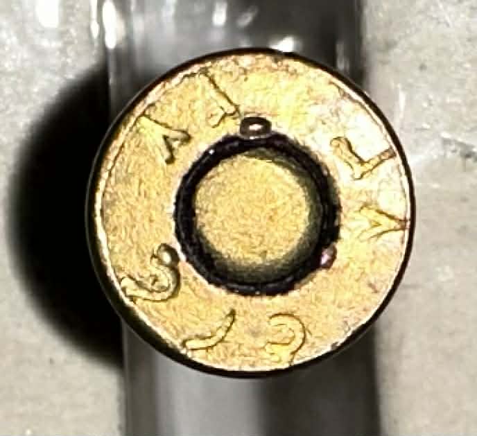 Egyptian Arsenal Factory 9mm surplus ammo.
