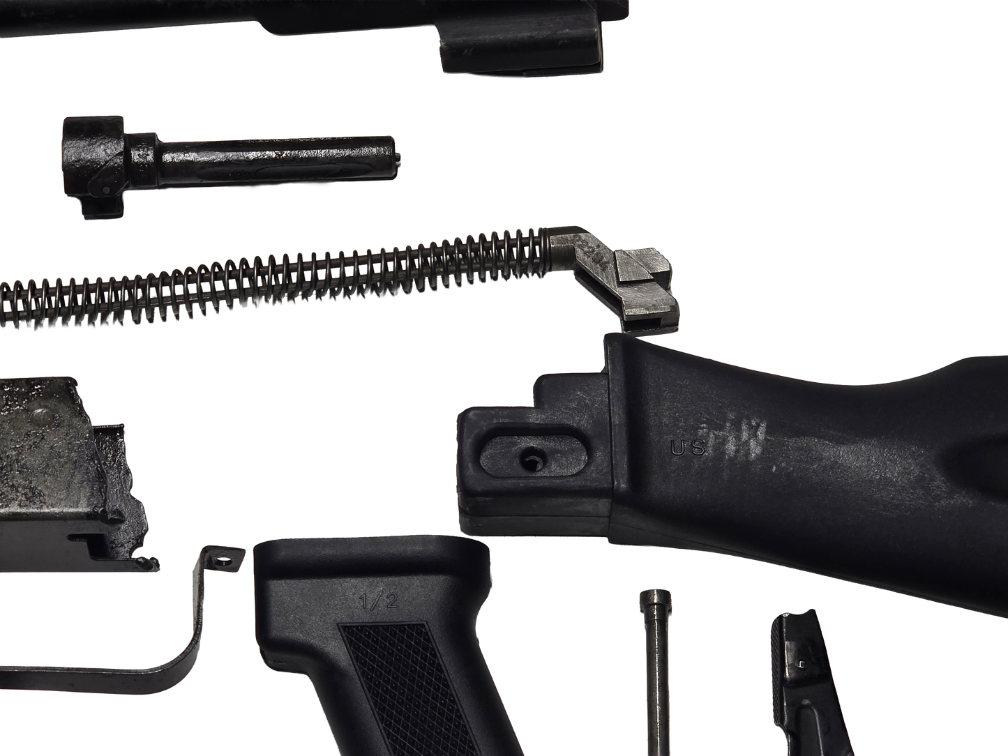 Polish_kbk_Radom_AKM_ak47_1960-1990_parts_kit_unmatching_numbers_polymer_U.S._made_furniture3.