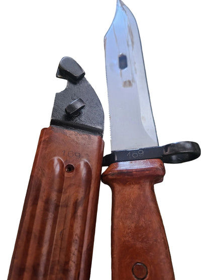 Russian 6x4 Bakelite AK-47 Bayonet, Izhmash & Tula