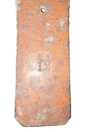 WW1 Swedish Mauser Bandolier, Leather
