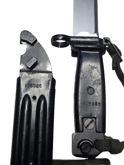 Slovenian AK47 Bayonets and Hanger
