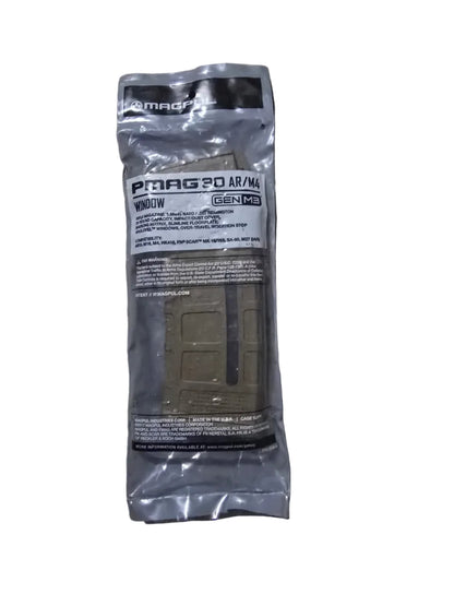 US ARMY Issued Magpul PMAG GEN M3 Window Poly Mag, 5 pack ,Coyote Tan, Sealed 