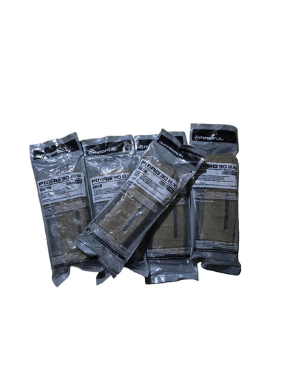 US ARMY Issued Magpul PMAG GEN M3 Window Poly Mag, 5 pack ,Coyote Tan, Sealed 
