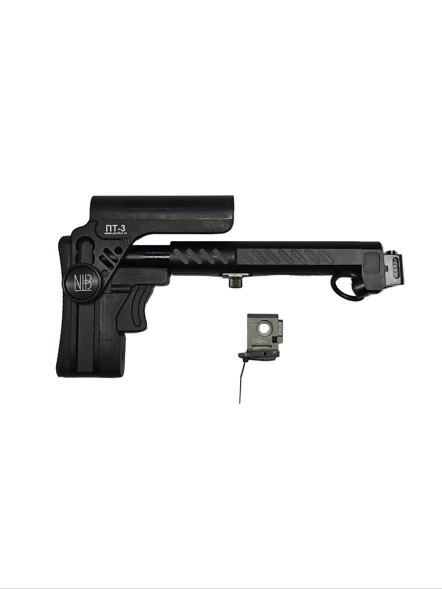 ZenitCo PT-3 Telescoping, Folding AK Stock + 4.5mm Adapter