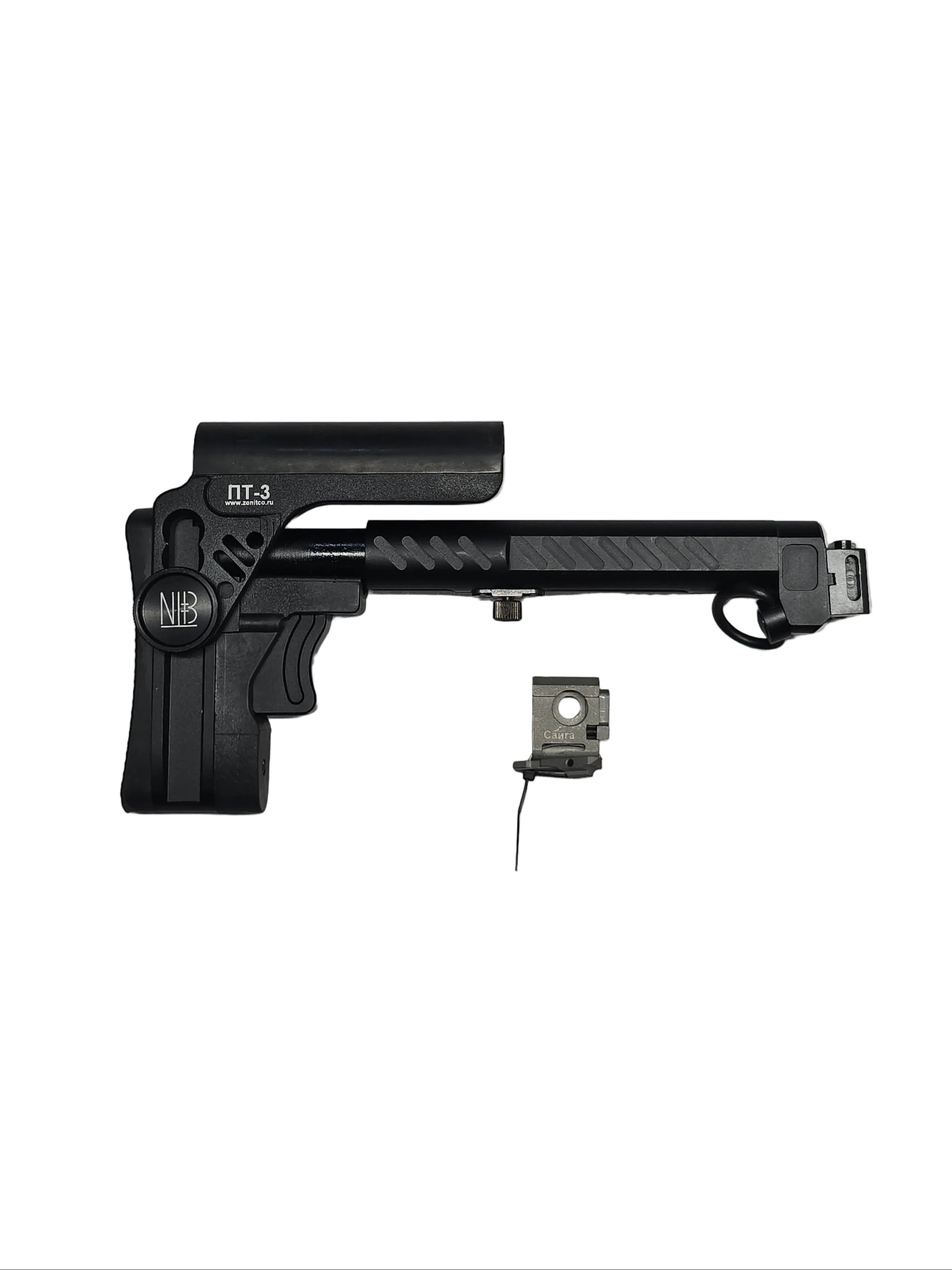 ZenitCo PT-3 Telescoping, Folding AK Stock + 4.5mm Adapter