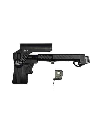 ZenitCo PT-3 Telescoping, Folding AK Stock + 4.5mm Adapter