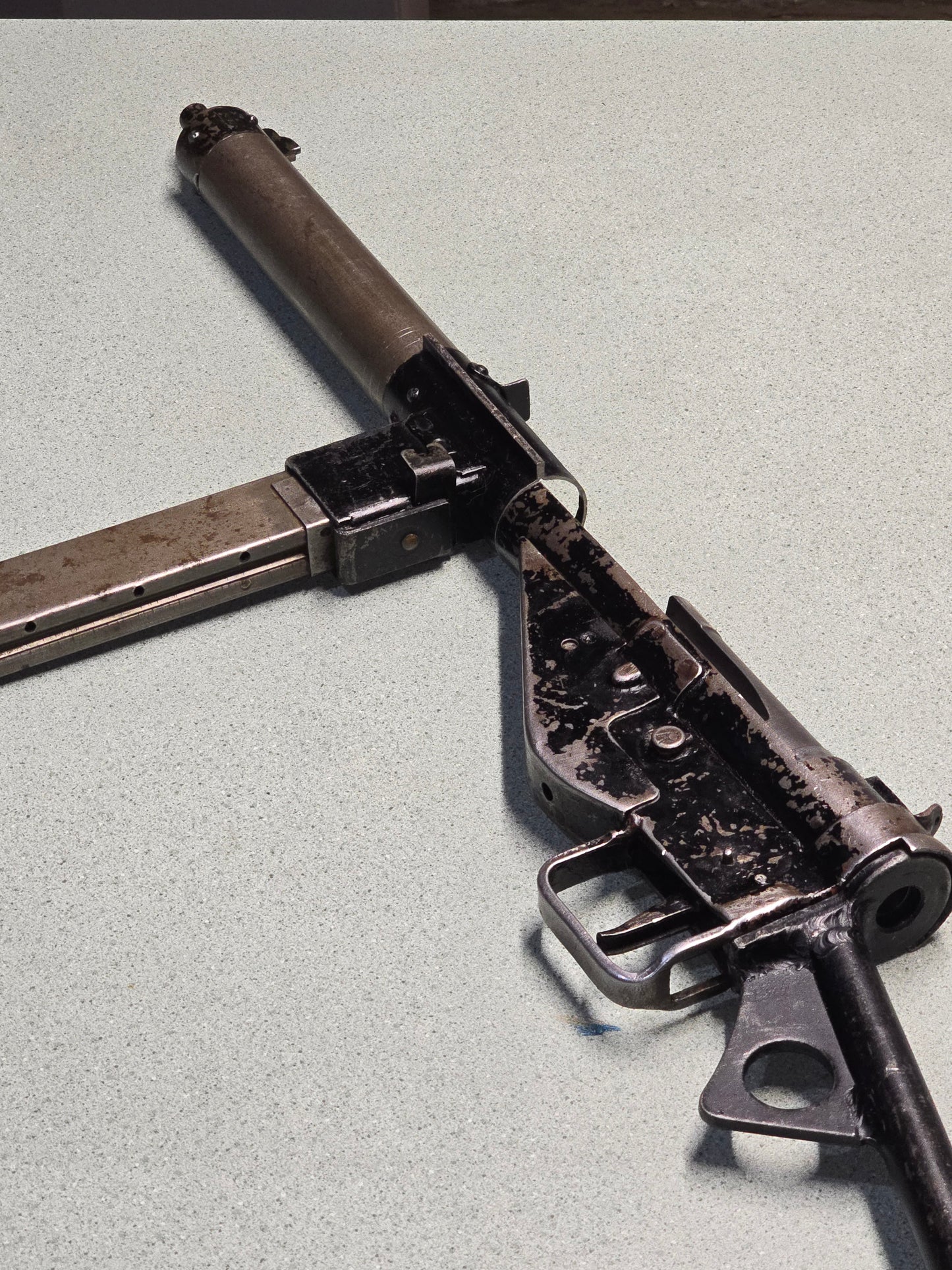 STEN Mark 3 barrel shroud tube section