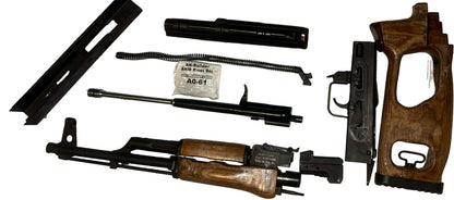 ROMAK 991 Romanian Ratmil/Cugir AK47 parts kit, Populated barrel + %80 percent + rivet set
