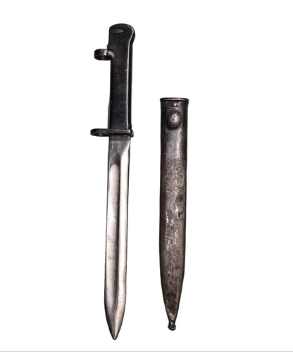 Ersatz Turkish G1 FAL Double Ring Bayonet & Scabbard