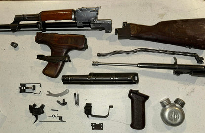 Romanian Md63 1965" parts kit matching + Barrel/Trench Art kill count! + Stamped 1mm 80%