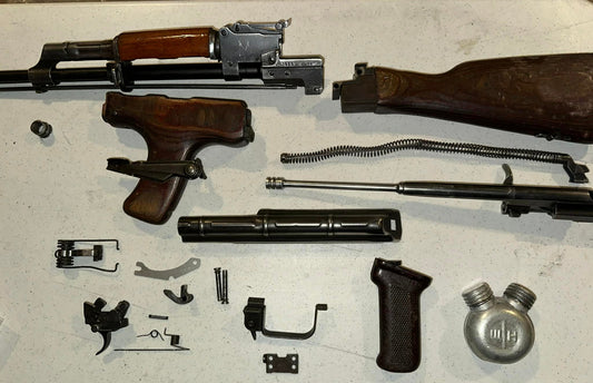 Romanian Md63 1965" parts kit matching + Barrel/Trench Art kill count! + Stamped 1mm 80%