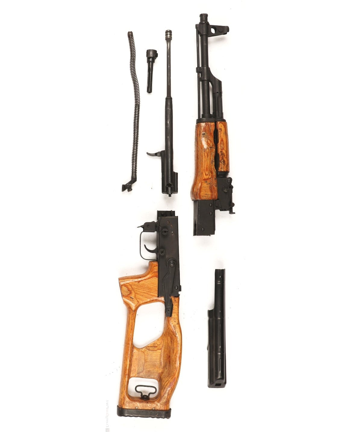 ROMAK 991 Romanian Ratmil/Cugir AK47 parts kit, Populated barrel + %80 percent + rivet set