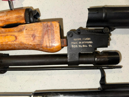 ROMAK 991 Romanian Ratmil/Cugir AK47 parts kit, Populated barrel + %80 percent + rivet set